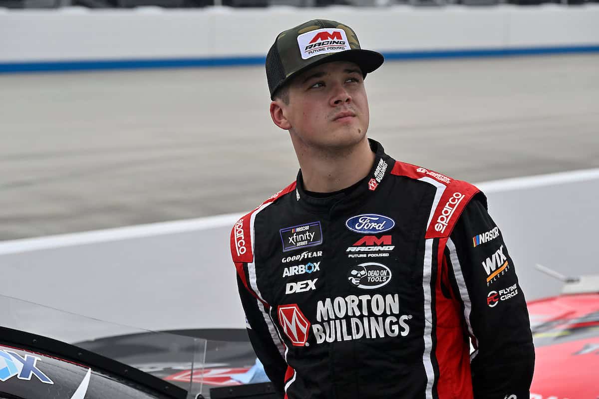 #25: Harrison Burton, AM Racing, Morton Buildings Ford Mustang