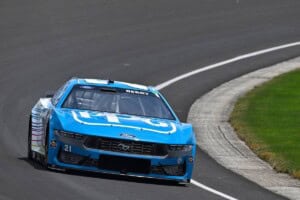 #21: Josh Berry, Wood Brothers Racing, PPG Ford Mustang, Indianapolis