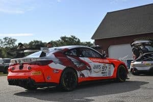 Kevin Boehm, Kenton Koch Win Rain-Plagued VIR GT4 Race No. 1