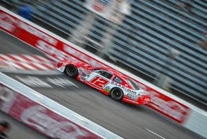 Trevor Ward Driving Nelson No. 12 in CARS Caraway Race