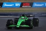 Nico Hulkenberg drives for KICK Sauber during the 2025 F1 British Grand Prix.