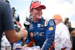 NTT IndyCar Series driver Scott Dixon during the 2025 Honda Indy 200 at Mid-Ohio Sports Car Course.