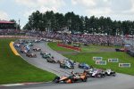 The NTT IndyCar Series field at Mid-Ohio Sports Car Course.