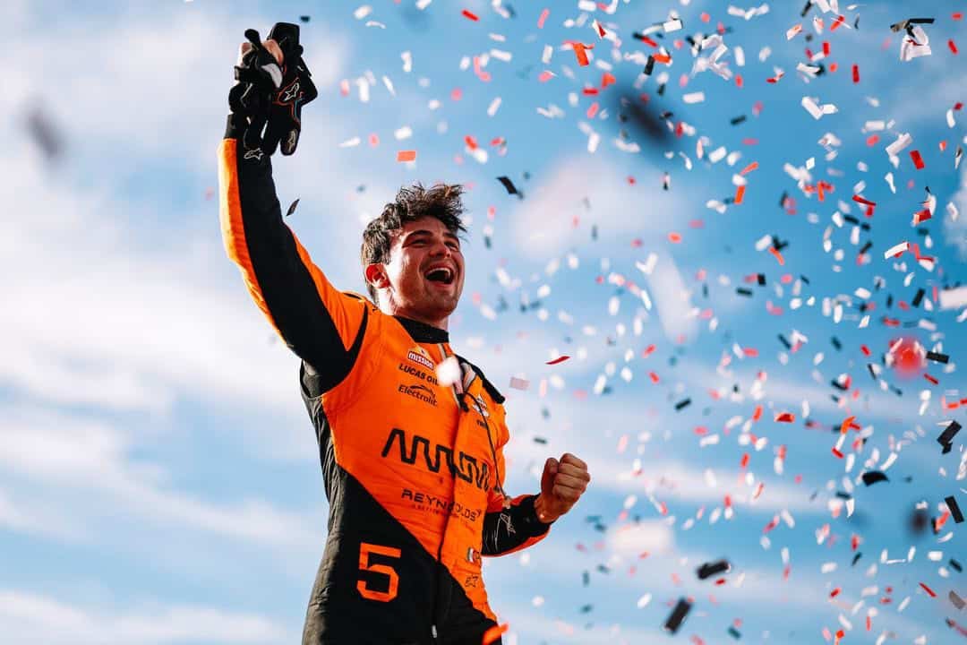 Pato O’Ward Holds Off Dominant Josef Newgarden for Iowa Race 1 Win