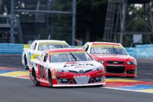 2025 ARCA Watkins Glen pack racing - Thad Moffitt, No. 70 Nitro Motorsports Toyota (Credit: Bryan Bennett/ARCA Racing used with permission)