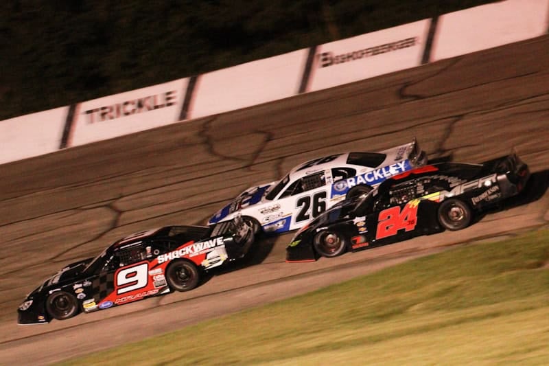 2025 ASA Stars Madison pack racing - Derek Kraus, No. 9 (Credit: Reid Scott)