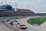 Chase Briscoe pack racing at Iowa Speedway