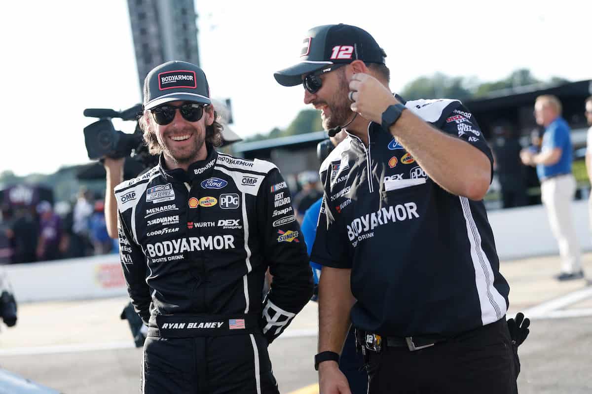 NASCAR Cup Series Richmond- #12: Ryan Blaney, Team Penske, BodyArmor Sports Drink Ford Mustang
