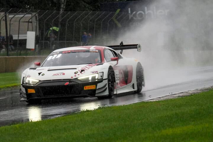 Memo Gidley during GT America powered by AWS Race No. 1 at Road America, 8/16/2025 (Photo: Brian Cleary/SRO Motorsports Group)