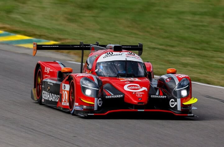 Valentino Catalano during IMSA VP Racing SportsCar Challenge Race No. 1 at VIRginia International Raceway, 8/22/2025 (Photo: Courtesy of IMSA)