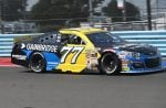 Tristan McKee entering turn 2 during the ARCA Menards Series General Tire 100 at the Glen, 8/8/2025 (Photo: Phil Allaway)