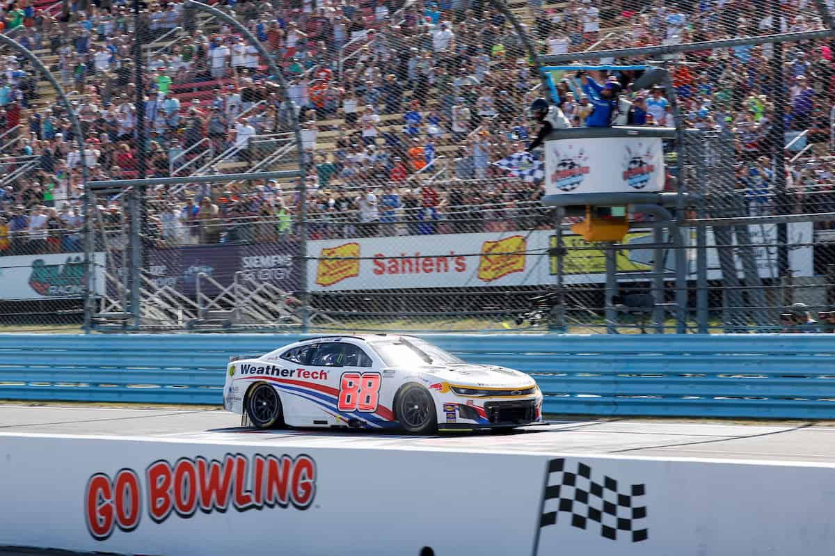 #88: Shane Van Gisbergen, Trackhouse Racing, WeatherTech Chevrolet