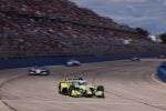 NTT IndyCar Series driver Christian Rasmussen races to his first win at the Milwaukee Mile in 2025.