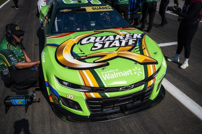 #99: Daniel Suarez, Trackhouse Racing, Quaker State Chevrolet