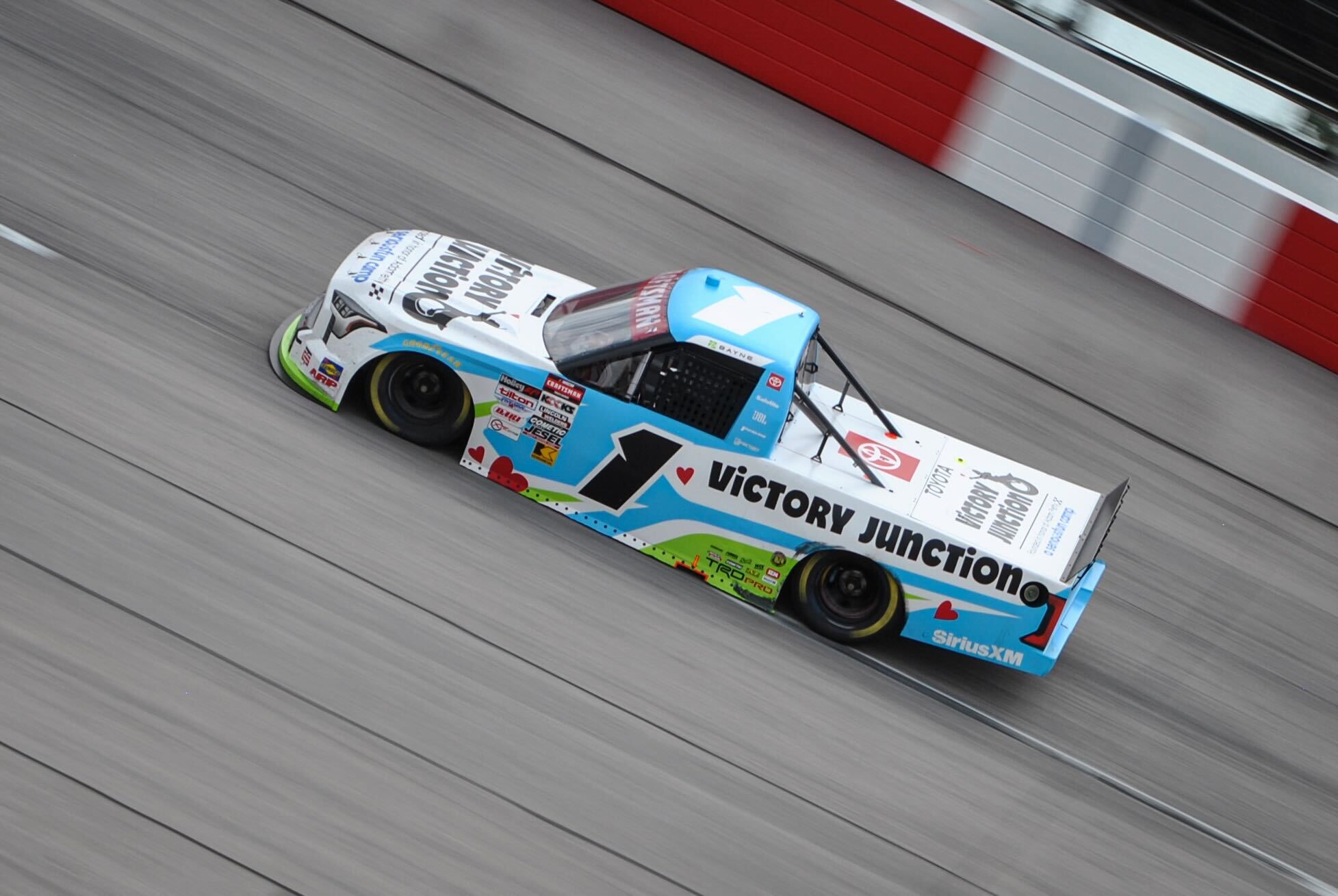 2025 Trucks Darlington Trevor Bayne, No. 1 TRICON Garage Toyota (Credit: Chase Folsom)