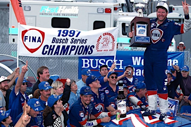 Randy LaJoie and BACE Busch Series Champs