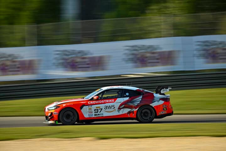 Kenton Koch during Pirelli GT4 America SprintX practice at Barber Motorsports Park, 9/4/2025 (Photo: Fred Hardy/SRO Motorsports Group)