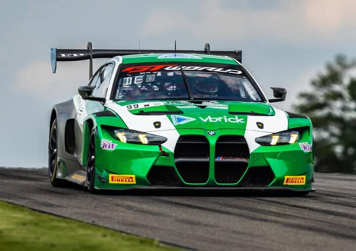 Connor de Phillippi during GT World Challenge America powered by AWS Race No. 1 at Barber Motorsports Park, 9/6/2025 (Photo: Fabian Lagunas/SRO Motorsports Group)