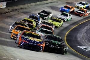 NASCAR Cup Series Bristol- #19: Chase Briscoe, Joe Gibbs Racing, Bass Pro Shops Toyota Camry #54: Ty Gibbs, Joe Gibbs Racing, Monster Energy Toyota Camry