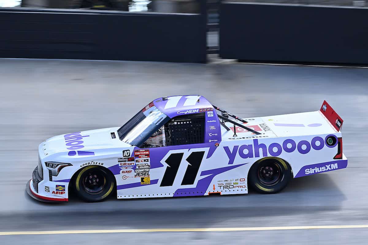 NASCAR Craftsman Truck Series Bristol #11: Corey Heim, TRICON Garage, Yahoo! Toyota Tundra
