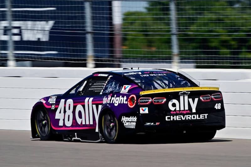 2025 Cup Gateway Alex Bowman, No. 48 Hendrick Motorsports Chevrolet (Credit: Nigel Kinrade/NKP)