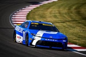 2025 Cup Gateway Denny Hamlin, No. 11 Joe Gibbs Racing Toyota (Credit: Gavin Baker/NKP)