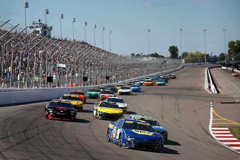 2025 Cup Gateway pack racing - Chase Elliott, No. 9 Hendrick Motorsports Chevrolet (Credit: Sean Gardner/Getty Images via NASCAR Media)
