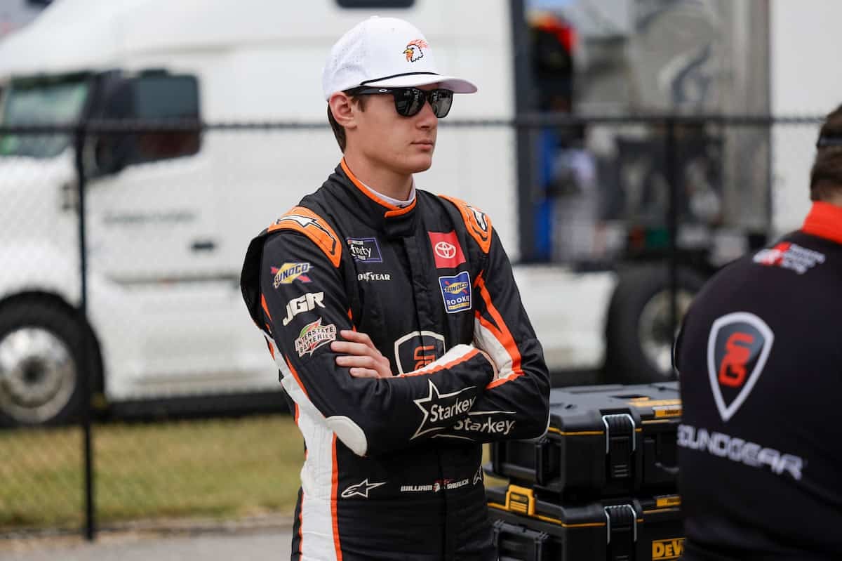 #18: William Sawalich, Joe Gibbs Racing, Soundgear Toyota Supra