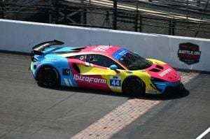 Michael Cooper during IMSA Michelin Pilot Challenge practice at Indianapolis Motor Speedway, 9/19/2025 (Photo: Phil Allaway)