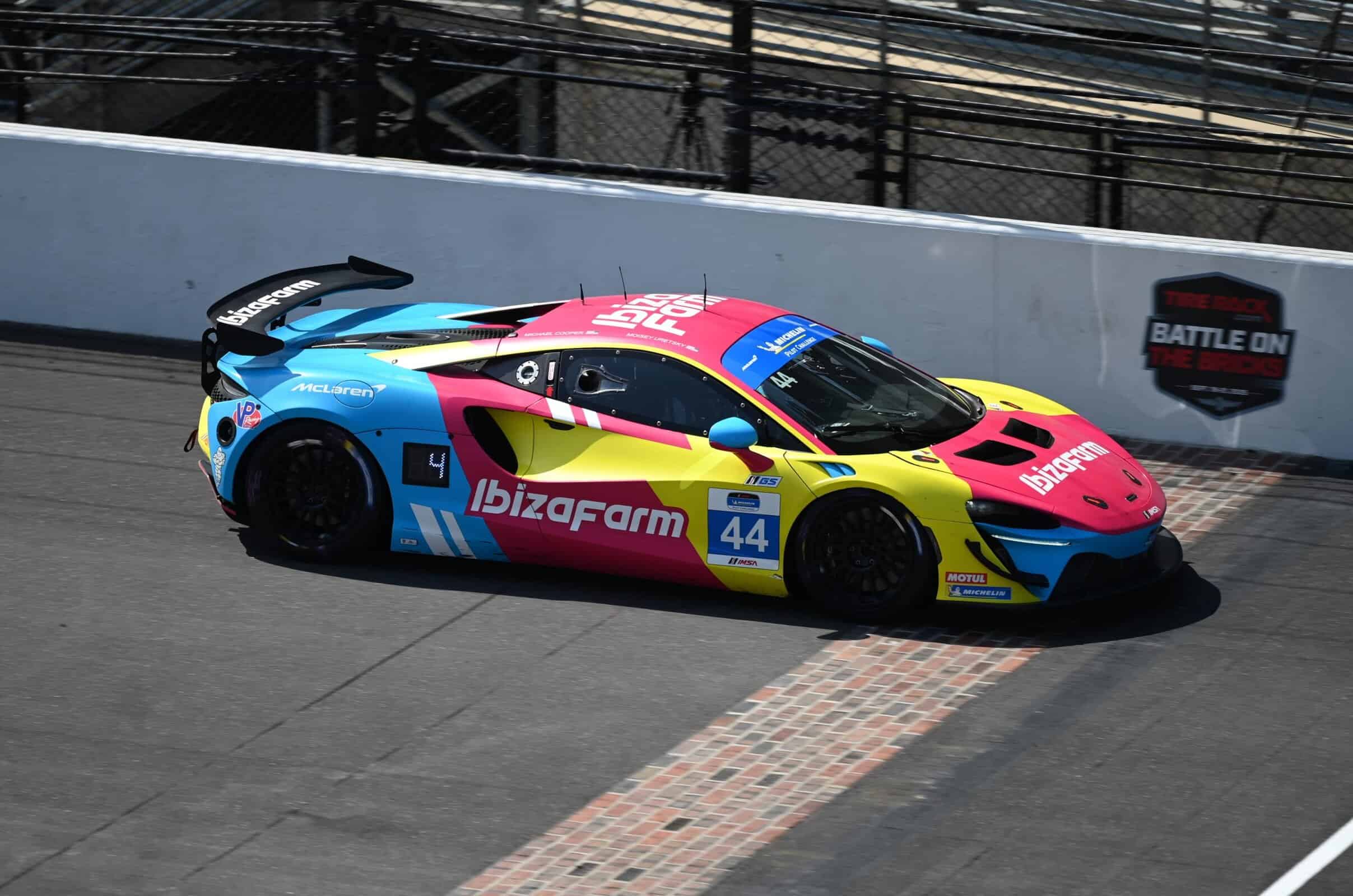 Michael Cooper during IMSA Michelin Pilot Challenge practice at Indianapolis Motor Speedway, 9/19/2025 (Photo: Phil Allaway)