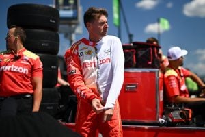 NTT IndyCar Series driver Will Power before the 2025 Music City Grand Prix at Nashville Superspeedway.