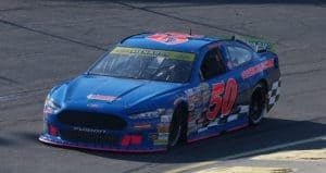 2025 ARCA West Las Vegas bullring Trevor Huddleston, No. 50 High Point Racing Ford (Credit: Lachlan Cunningham/ARCA Racing used with permission)