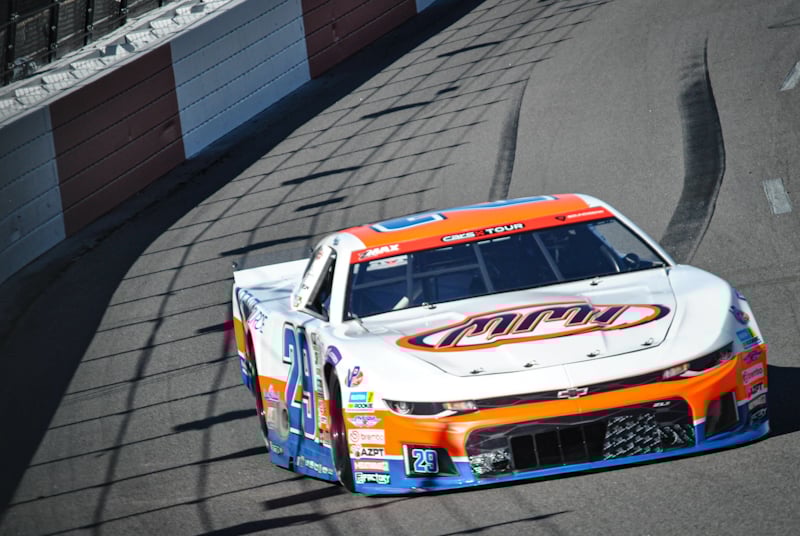 2025 CARS Tour North Wilkesboro II Landen Lewis, No. 29 Chevrolet (Credit: Chase Folsom)