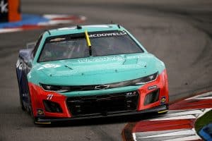 #71: Michael McDowell, Spire Motorsports, Delaware Life/FIG Chevrolet