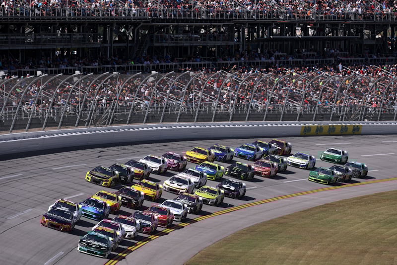 2025 Cup Talladega II pack racing III - Brad Keselowski, No. 6 RFK Racing Ford (Credit: Chris Graythen/Getty Images via NASCAR Media)