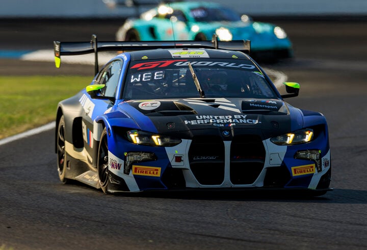Charles Weerts during Pre-Qualifying for the Indianapolis 8 Hour, 10/16/2025 (Photo: Fabian Lagunas/SRO Motorsports Group)