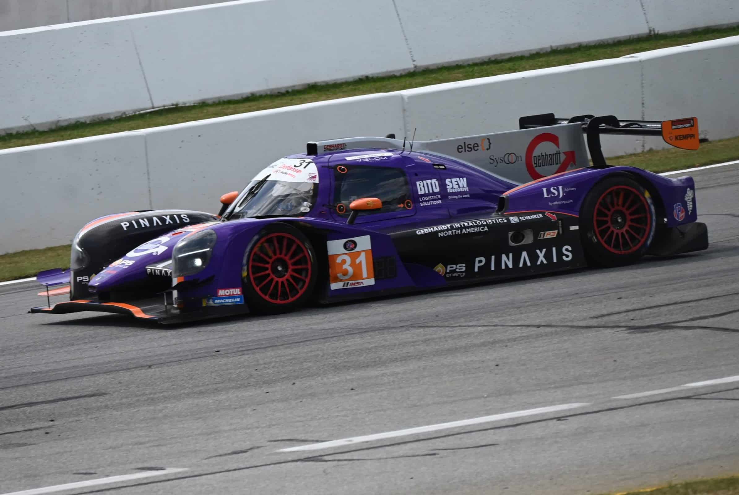 Oscar Tunjo during IMSA VP Racing SportsCar Challenge practice at Michelin Raceway Road Atlanta, 10/9/2025 (Photo: Phil Allaway)