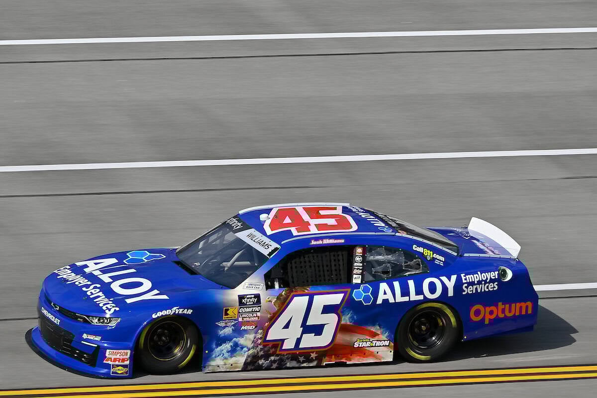#45: Josh Williams, Alpha Prime Racing, Alloy Employer Services Chevrolet