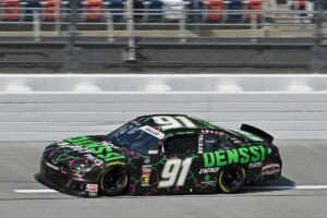 #91: Mason Maggio, DGM Racing x JIM, Denssi Energy Pouches Chevrolet, Talladega