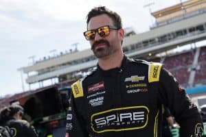 #77: Corey LaJoie, Spire Motorsports, Gainbridge Chevrolet Silverado