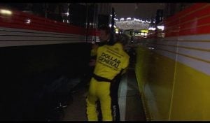 Matt Kenseth goes after Brad Keselowski