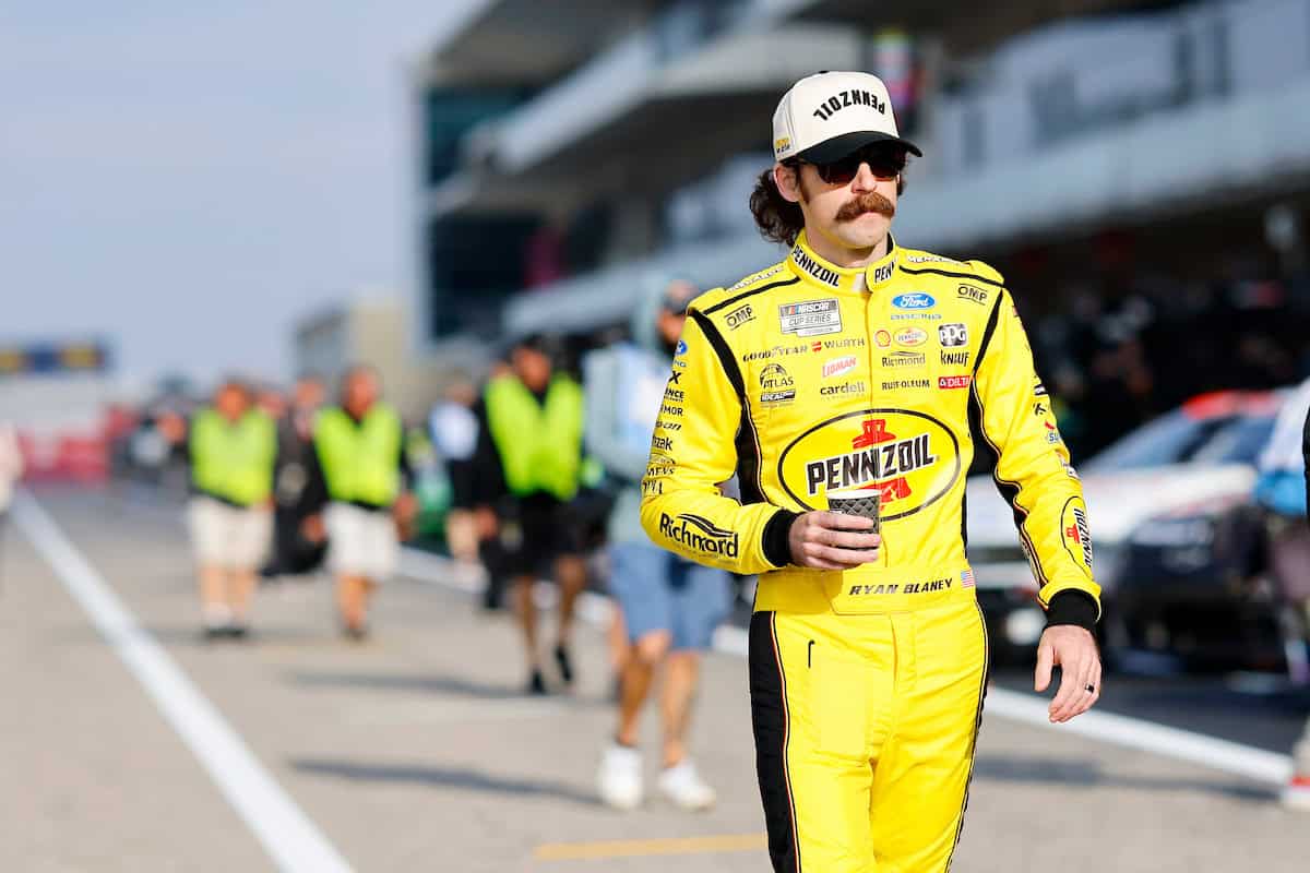 #12: Ryan Blaney, Team Penske, MenardsPennzoil Ford Mustang