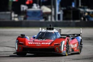 Frederik Vesti during practice for the Mobil 1 12 Hours of Sebring, 3/19/2026 (Photo: Courtesy of IMSA)