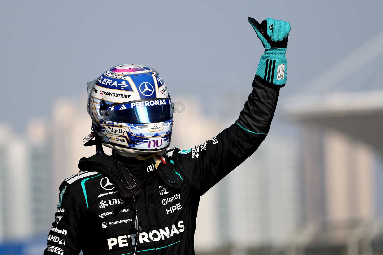 George Russell Hustles to Pole in Canada