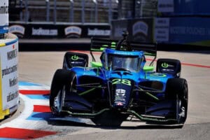 Marcus Ericsson drives for Andretti Global during the 2026 NTT IndyCar Series Java House Grand Prix of Arlington.
