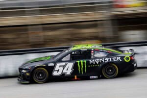 #54: Ty Gibbs, Joe Gibbs Racing, Toyota Camry Toyota.