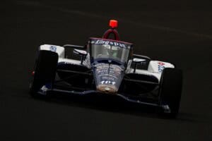 Conor Daly at the 2026 Indianapolis 500 Open Test.