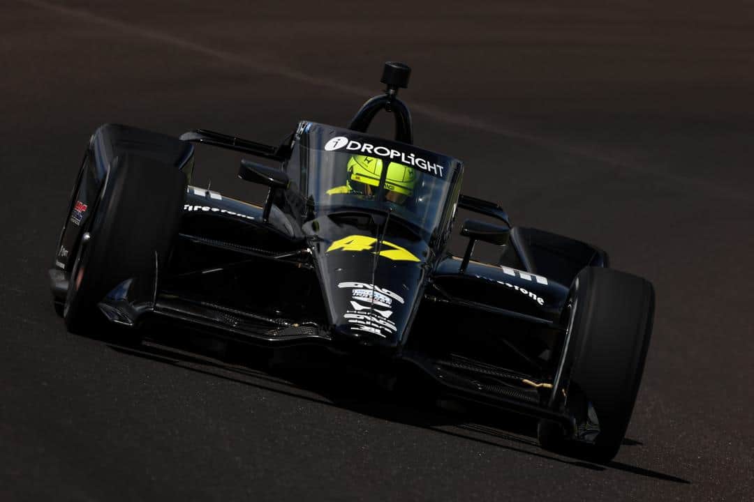Mick Schumacher at the 2026 Indianapolis 500 Open Test.
