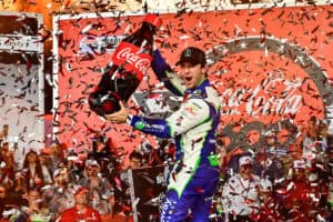 NASCAR Cup Series Daniel Suarez wins Coca-Cola 600 at Charlotte Motor Speedway