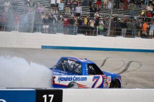 2026 Dover Motor Speedway, Craftsman Truck Series, Kyle Busch Burnout